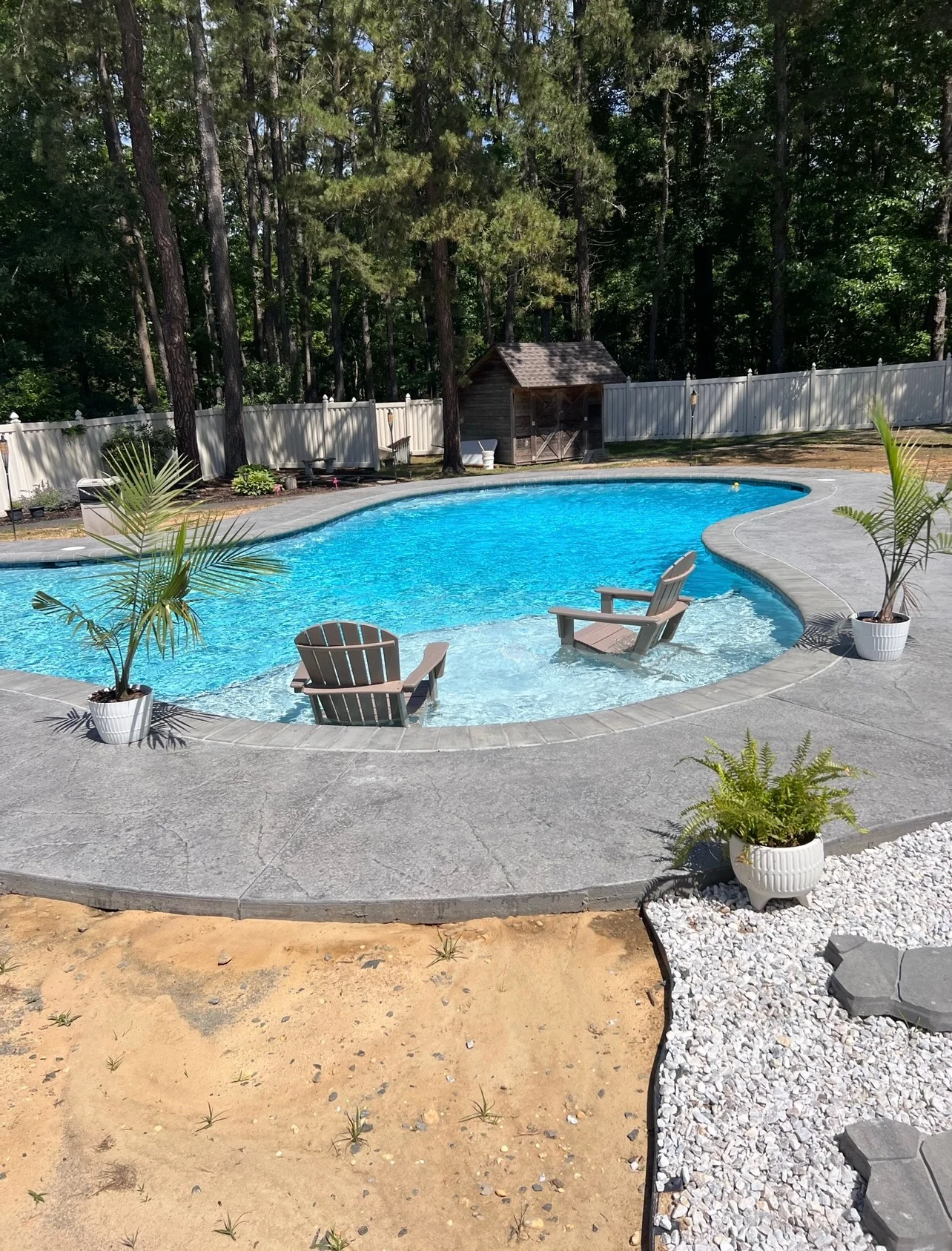 Stamped concrete project 6 in Deptford, NJ